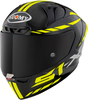 Suomy S1-XR GP Carbon Hypersonic,  full face helmet,  color: Black/Neon-Yellow,  size: L