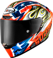Suomy SR-GP EVO Glory Race,  full face helmet,  color: Red/Blue/White/Yellow,  size: XXL
