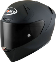 Suomy SR-GP EVO Plain,  full face helmet,  color: Matt-Black,  size: XL