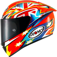 Suomy SR-GP Fullspeed,  integral helmet,  color: Red/Yellow/Blue/Black/White,  size: L