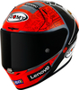 Suomy SR-GP Pecco Bagnaia Replica 2022 Sponsor,  full face helmet,  color: Red/Black/White,  size: XXL