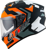 Suomy Stellar Swift,  integral helmet,  color: Matt Orange/Grey/White/Black,  size: M