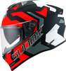 Suomy Stellar Swift,  integral helmet,  color: Matt Red/Grey/White/Black,  size: XS