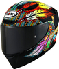 Suomy Track-1 Chieftain,  integral helmet,  color: Matt Black/Purple/Red/Yellow,  size: XS