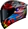 Suomy Track-1 Flying,  full face helmet,  color: Red/Light Grey/Blue/Yellow,  size: XS