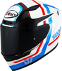 Suomy Track-1 Ninety Seven,  full face helmet,  color: White/Red/Blue,  size: XXL