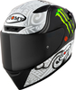 Suomy Track1 Pecco Bagnaia Winter Monster,  full face helmet,  color: White/Grey/Black/Green,  size: XL