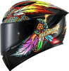 Suomy TX-Pro Chieftain Multi Carbon,  integral helmet,  color: Black/Red/Purple/Yellow,  size: S