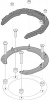 SW-Motech 30300 Suzuki,  Pro Tank Ring