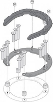 SW-Motech 30800 Yamaha,  Pro Tank Ring