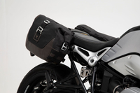 SW-Motech Legend Gear LC,  side bag system,  color: Black/Black,  size: LC1 Left/LC1 Right