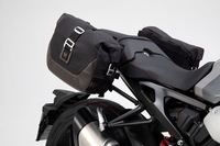 SW-Motech Legend Gear LC,  side bag system,  color: Black/Black,  size: LC2 Left/LC1 Right