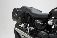 SW-Motech Legend Gear LC,  side bag system,  color: Black/Black,  size: Left LC1/Right LC 1