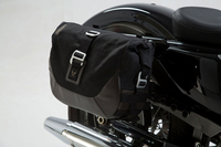 SW-Motech Legend Gear LC,  side bag system,  color: Black/Black,  size: Left LC1/Right LC2
