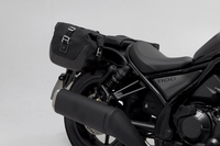SW-Motech Legend Gear LC,  side bag system,  color: Black/Black,  size: Left LC2/Right LC 1