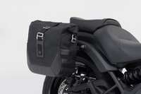 SW-Motech Legend Gear LC,  side bag system,  color: Black/Black,  size: Left LC2/Right LC 2