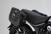 SW-Motech Legend Gear LC,  side bag system,  color: Black/Dark Brown,  size: LC2 Left/LC1 Right