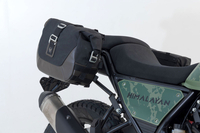 SW-Motech Legend Gear LC,  side bag system,  color: Black/Dark Brown,  size: LC2 Left/LC1 Right