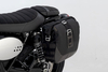 SW-Motech Legend Gear LC,  side bag system,  color: Black/Dark Brown,  size: Left LC2