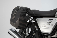 SW-Motech Legend Gear LC,  side bag system,  color: Black/Dark Brown,  size: Left LC2/Right LC2