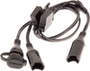 Tecmate OptiMate SAE/2x SAE,  adapter fused
