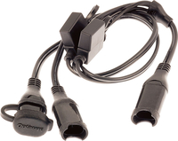 Tecmate OptiMate SAE/2x SAE,  adapter fused