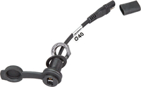 Tecmate OptiMate SAE/SAE-Buchse,  panel mount socket