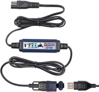 Tecmate OptiMate SAE/USB Monitor,  charger