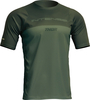 Thor Intense Assist Censis S23,  jersey short sleeve,  color: Green,  size: XS