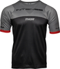 Thor Intense Assist S23,  jersey short-sleeve,  color: Black/Grey/Red,  size: XL