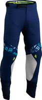 Thor Prime Aloha,  textile pants,  color: Dark Blue/Light Blue/Neon-Green,  size: 29