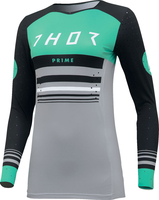 Thor Prime Blaze,  jersey women,  color: Grey/Black/Turquoise,  size: XL