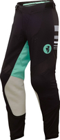 Thor Prime Blaze,  textile pants women,  color: Grey/Black/Turquoise,  size: 7/8
