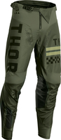 Thor Pulse Combat S23,  textile pants,  color: Dark Blue/White,  size: 42