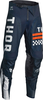 Thor Pulse Combat S23,  textile pants youth,  color: Dark Blue/White,  size: 18