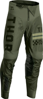 Thor Pulse Combat S23,  textile pants youth,  color: Dark Blue/White,  size: 22