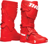 Thor Radial MX S23,  boots,  color: Red/Red,  size: 14 US