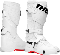 Thor Radial MX S23,  boots,  color: White/White,  size: 10 US