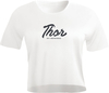 Thor Script,  crop top women,  color: White,  size: XL