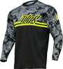 Thor Sector Digi,  jersey,  color: Black/Grey/Neon-Yellow,  size: S