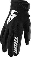 Thor Sector,  gloves,  color: Black/White,  size: S
