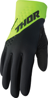 Thor Spectrum Cold S23,  gloves,  color: Neon-Green/Black,  size: S