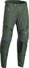Thor Terrain In The Boot,  textile pants waterproof,  color: Dark Green/Dark Grey,  size: 30