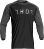 Thor Terrain,  jersey,  color: Black/Dark Grey,  size: XXL