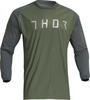 Thor Terrain,  jersey,  color: Dark Green/Dark Grey,  size: XL