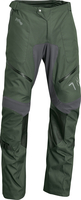 Thor Terrain Over The Boot,  textile pants waterproof,  color: Dark Green/Dark Grey,  size: 42