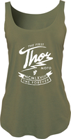 Thor Thunder,  tank-top women,  color: Dark Green,  size: XL