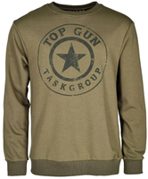 Top Gun 2106,  sweatshirt,  color: Olive,  size: XL