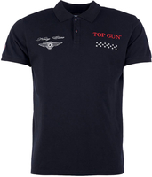 Top Gun 3004,  polo shirt,  color: Black,  size: XXL