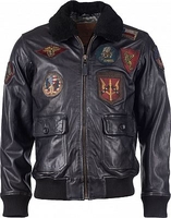 Top Gun Bomber,  leather jacket